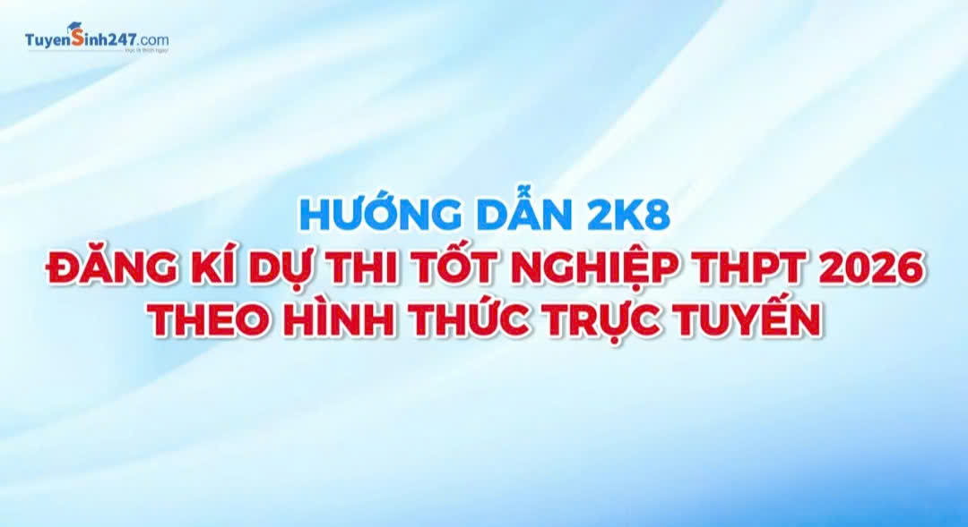 Hướng dẫn đăng ký thi tốt nghiệp THPT 2026 cực chi tiết #tuyensinh247 #2k8 #dangkithi.mp4