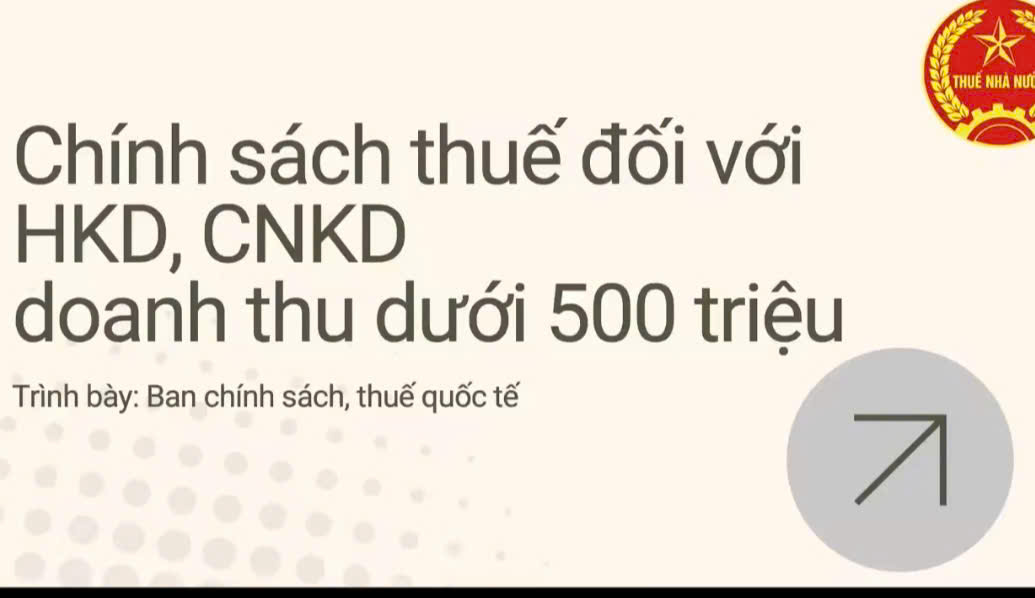 BÀI TUYÊN TRUYỀN HKD, CNKD TỪ 500 TRIỆU ĐỒNG-NĂM TRỞ XUỐNG... Xem thêm.mp4